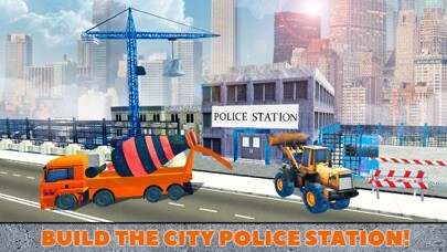 Emulate iPhone app City Police Station Building Simulator 3D using MyAndroid
