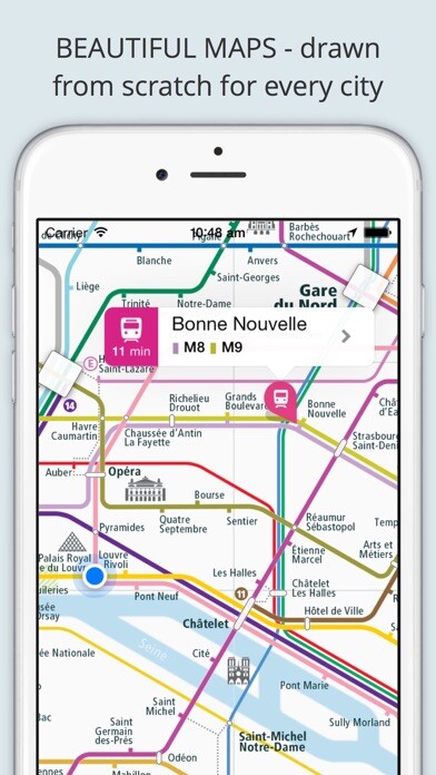 Emulate iPhone app City Rail Map - Travel Offline using MyAndroid Emulate iPhone app City Rail Map - Travel Offline using MyAndroid