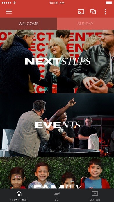 Emulate iPhone app City Reach Church using MyAndroid Emulate iPhone app City Reach Church using MyAndroid