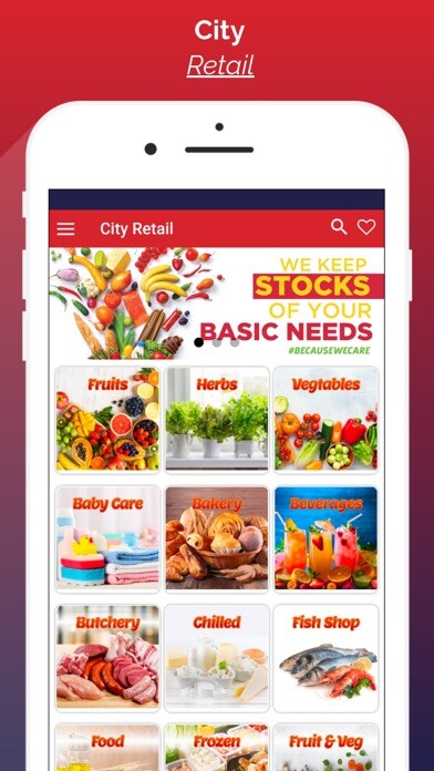 Emulate iPhone app City Retail using MyAndroid