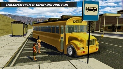 Emulate iPhone app City School Bus Driving Game using MyAndroid