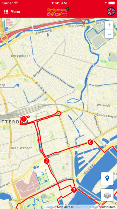 Emulate iPhone app City SightSeeing Rotterdam using MyAndroid Emulate iPhone app City SightSeeing Rotterdam using MyAndroid