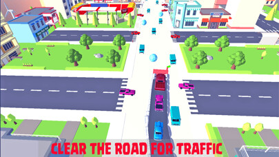 Emulate iPhone app City Snow Road Clear Game 2020 using MyAndroid