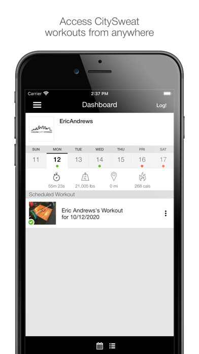 Emulate iPhone app CitySweat using MyAndroid Emulate iPhone app CitySweat using MyAndroid