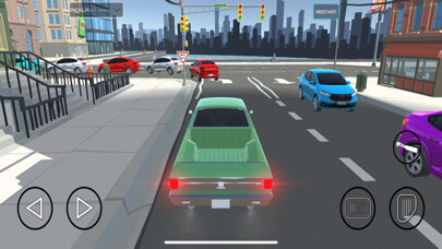 Emulate iPhone app City Traffic 3D using MyAndroid