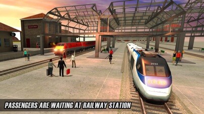 Emulate iPhone app City Train Driving Adventure using MyAndroid