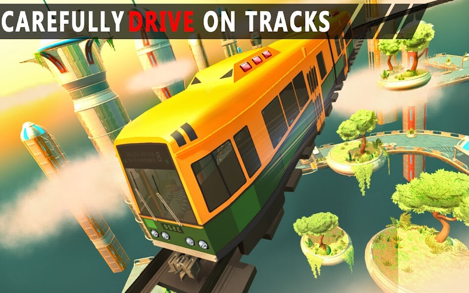Run android online APK City Train Sky Driver Game from MyAndroid or emulate City Train Sky Driver Game using MyAndroid