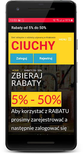 Run android online APK ciuchykrakow.pl from MyAndroid or emulate ciuchykrakow.pl using MyAndroid Run android online APK ciuchykrakow.pl from MyAndroid or emulate ciuchykrakow.pl using MyAndroid