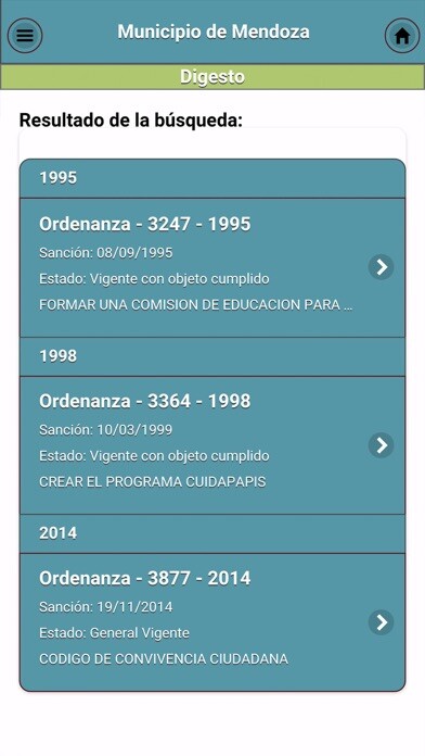 Emulate iPhone app Ciudad de Mendoza - Digesto using MyAndroid Emulate iPhone app Ciudad de Mendoza - Digesto using MyAndroid