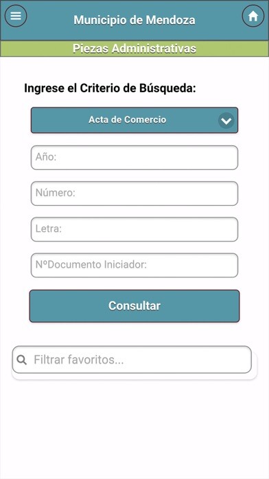 Emulate iPhone app Ciudad de Mendoza - Expedientes using MyAndroid Emulate iPhone app Ciudad de Mendoza - Expedientes using MyAndroid