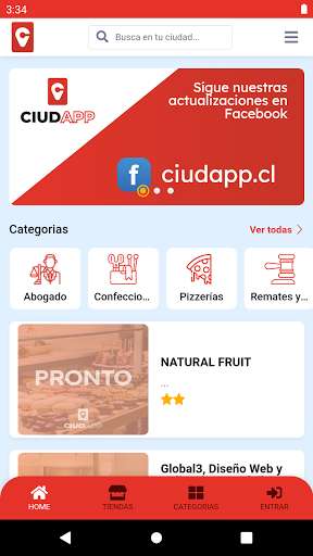 Run android online APK CiudAPP Melipilla from MyAndroid or emulate CiudAPP Melipilla using MyAndroid