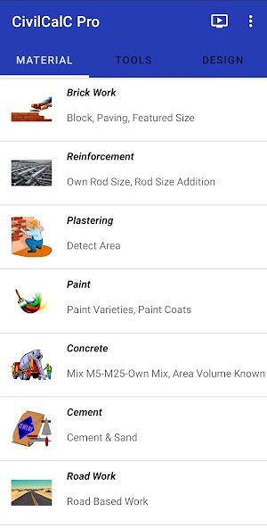 Run android online APK CivilCalC Pro from MyAndroid or emulate CivilCalC Pro using MyAndroid