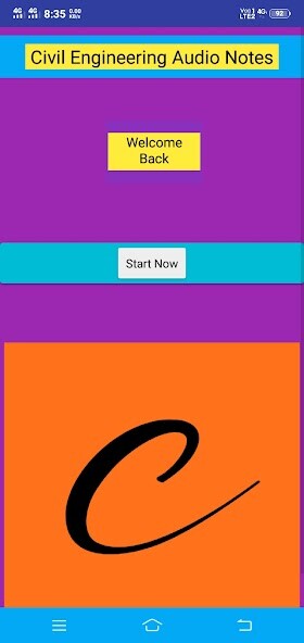 Run android online APK Civil Engineering Audio Notes from MyAndroid or emulate Civil Engineering Audio Notes using MyAndroid