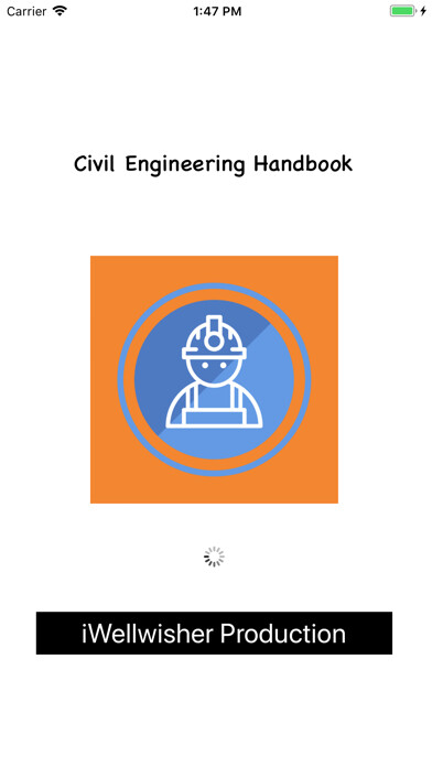 Emulate iPhone app Civil Engineering Handbook using MyAndroid