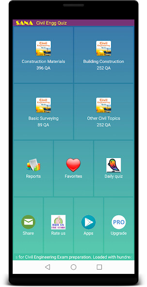 Run android online APK Civil Engineering Quiz from MyAndroid or emulate Civil Engineering Quiz using MyAndroid Run android online APK Civil Engineering Quiz from MyAndroid or emulate Civil Engineering Quiz using MyAndroid