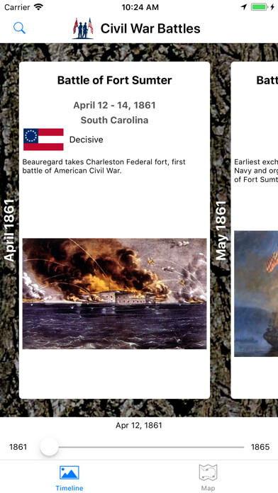 Emulate iPhone app Civil War Battles using MyAndroid Emulate iPhone app Civil War Battles using MyAndroid