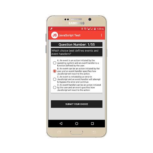 Run android online APK CIW JavaScript Specialist Practice Test from MyAndroid or emulate CIW JavaScript Specialist Practice Test using MyAndroid