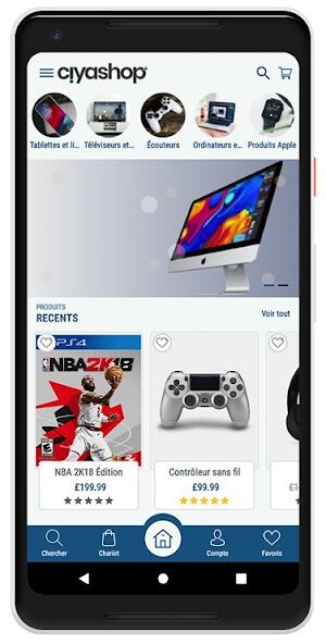 Emulate iPhone app CiyaShopElectronics using MyAndroid Emulate iPhone app CiyaShopElectronics using MyAndroid