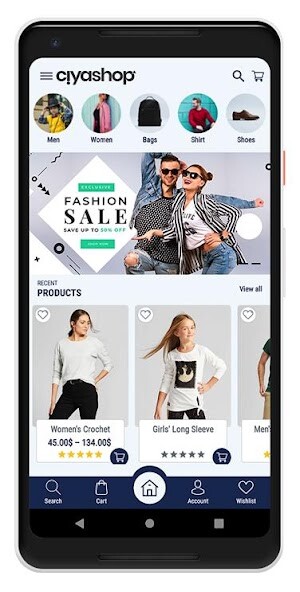 Emulate iPhone app CiyaShop using MyAndroid Emulate iPhone app CiyaShop using MyAndroid