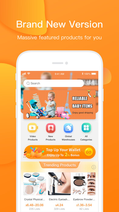 Emulate iPhone app CJ Dropshipping using MyAndroid