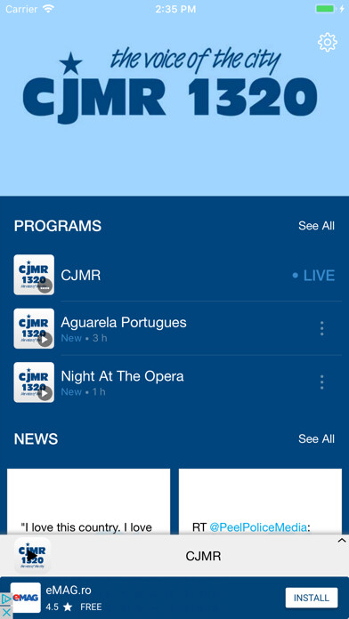 Emulate iPhone app CJMR using MyAndroid Emulate iPhone app CJMR using MyAndroid