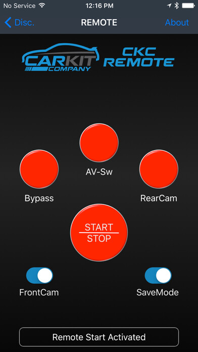Emulate iPhone app CKC Remote using MyAndroid Emulate iPhone app CKC Remote using MyAndroid