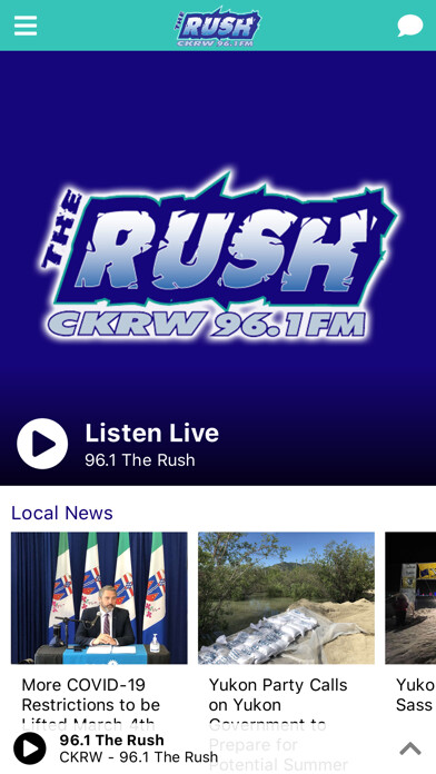 Emulate iPhone app CKRW 96.1 The Rush using MyAndroid Emulate iPhone app CKRW 96.1 The Rush using MyAndroid