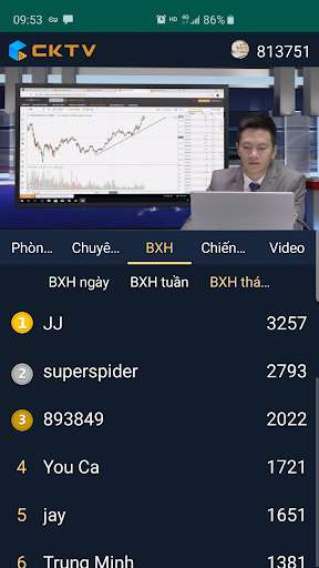 Run android online APK cktv from MyAndroid or emulate cktv using MyAndroid