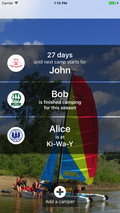Emulate iPhone app CKW YMCA Camp using MyAndroid