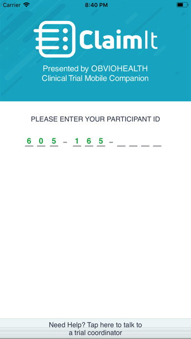Emulate iPhone app ClaimIt 2018 using MyAndroid