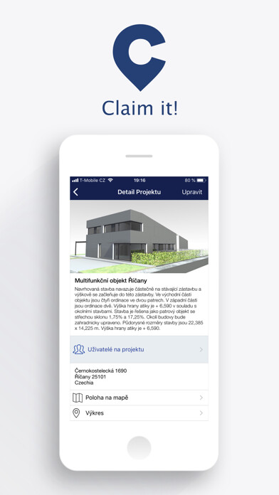 Emulate iPhone app Claim it! - App pro stavbu using MyAndroid Emulate iPhone app Claim it! - App pro stavbu using MyAndroid