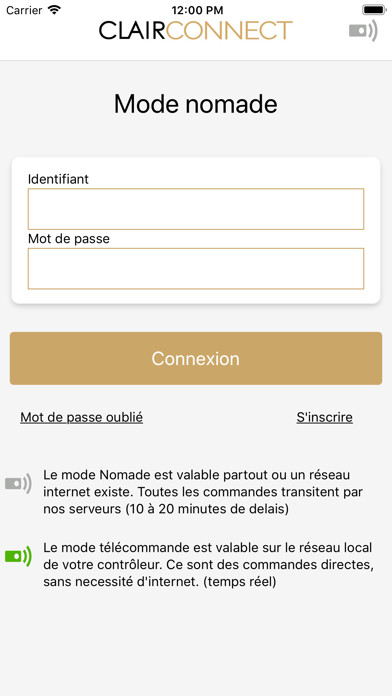 Emulate iPhone app ClairConnect using MyAndroid