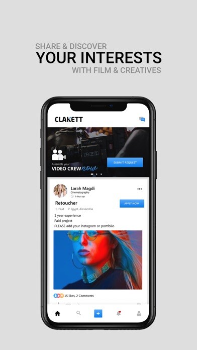 Emulate iPhone app Clakett using MyAndroid