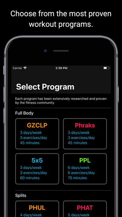 Emulate iPhone app Clank: Weight Lifting using MyAndroid
