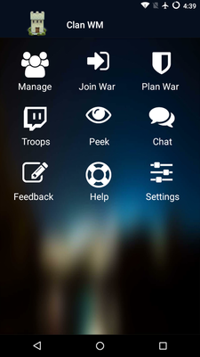 Emulate Android APK Clan War Manager for COC Emulate Android APK Clan War Manager for COC