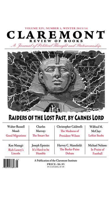 Emulate iPhone app Claremont Review of Books using MyAndroid