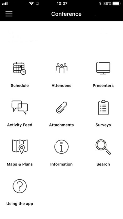 Emulate iPhone app Clariant Conferences using MyAndroid