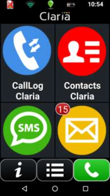 Emulate Android APK ClariaZoom - Low vision app