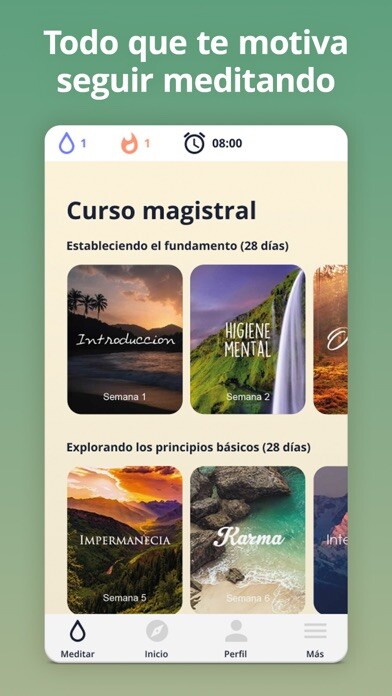 Emulate iPhone app Claridad - Meditación guiada using MyAndroid Emulate iPhone app Claridad - Meditación guiada using MyAndroid