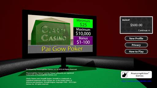 Run android online APK Clarity Casino Pai Gow Poker from MyAndroid or emulate Clarity Casino Pai Gow Poker using MyAndroid Run android online APK Clarity Casino Pai Gow Poker from MyAndroid or emulate Clarity Casino Pai Gow Poker using MyAndroid