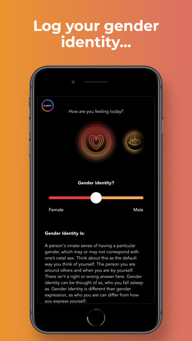 Emulate iPhone app Clarity LGBT using MyAndroid