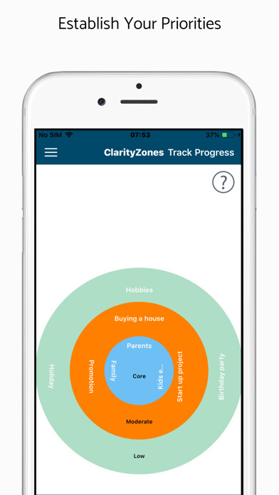 Emulate iPhone app ClarityZones using MyAndroid
