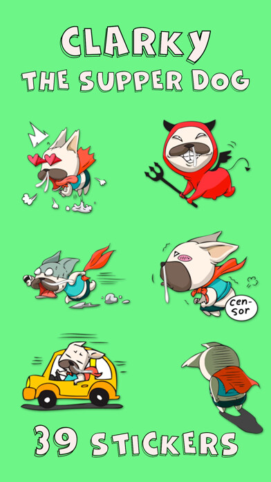 Emulate iPhone app Clarky - The Super Dog Sticker using MyAndroid Emulate iPhone app Clarky - The Super Dog Sticker using MyAndroid