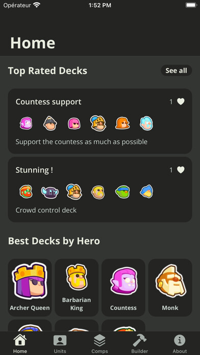 Emulate iPhone app Clash Mini Companion using MyAndroid