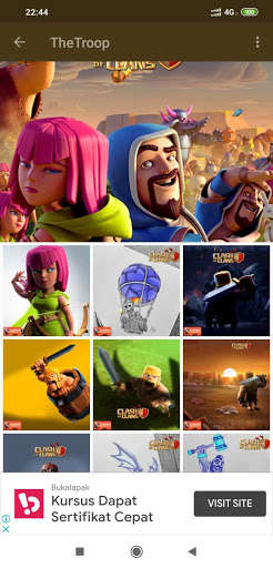 Run android online APK Clash of Clans Wallpapers from MyAndroid or emulate Clash of Clans Wallpapers using MyAndroid