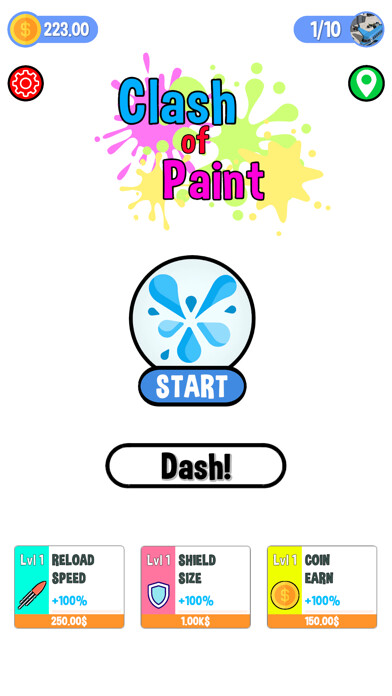 Emulate iPhone app Clash Of Paint using MyAndroid Emulate iPhone app Clash Of Paint using MyAndroid