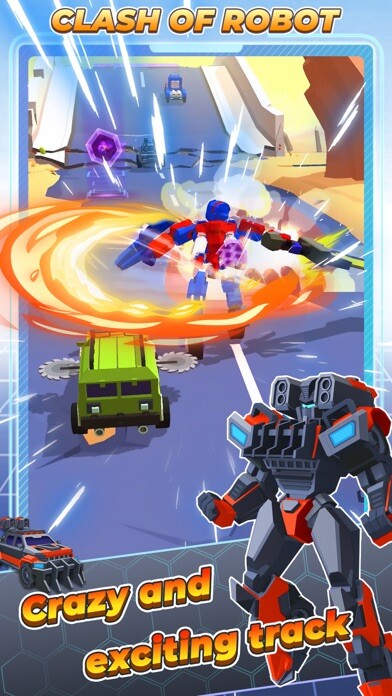 Emulate iPhone app Clash of Robot: Wild Racing using MyAndroid Emulate iPhone app Clash of Robot: Wild Racing using MyAndroid