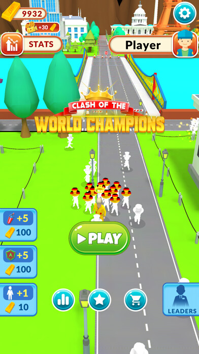 Emulate iPhone app Clash of the World Champions using MyAndroid
