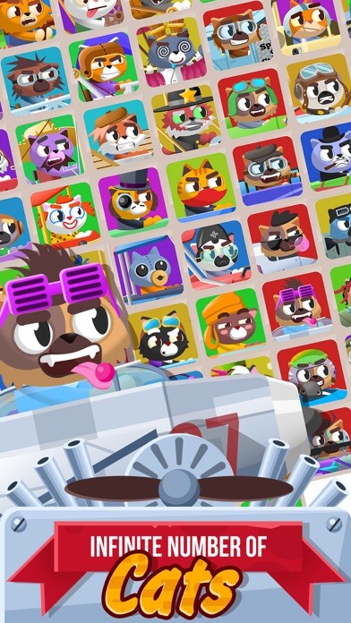 Emulate iPhone app Clash Rider Cat IDLE using MyAndroid