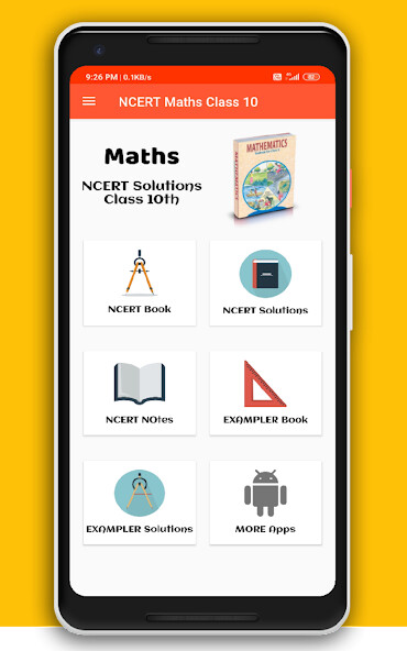 Run android online APK Class10 Ncert Maths Book,Notes,Exemplar Solution from MyAndroid or emulate Class10 Ncert Maths Book,Notes,Exemplar Solution using MyAndroid